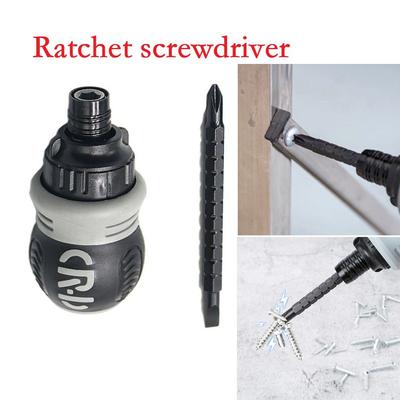 2-in-1 Screwdriver Ratchet Screwdriver Magnetic Tip Ratchet Mechanism