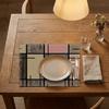 2PCS Oil-Proof Heat-Insulating Mat Ethnic Style Coffee Cup Mats Dining Table Mat  Restaurant
