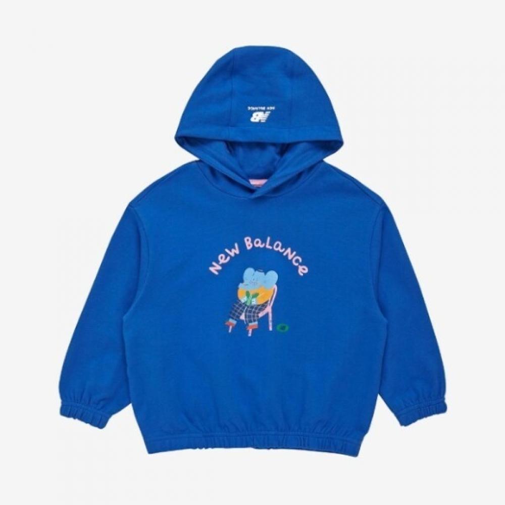 

New Balance Kids Hoodie Uqs Nk9cd3951u 50 Loose FiT Hoodie T shirT 110