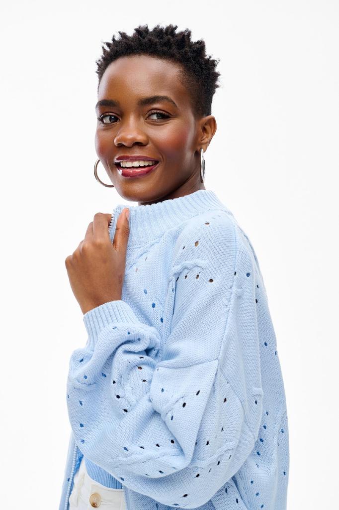 Women's Cardigan Blash Light Blue 36/38
