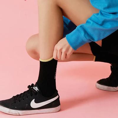 [Banana Sisters] Edge Point Socks_2 Colors