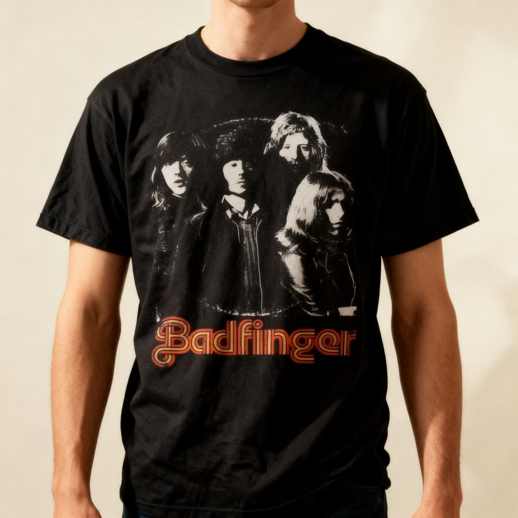 Badfinger Band Straight Up Shirt Retro Black Unisex S-2345Xl