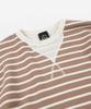 FRIZMWORKS Loop Patch Stripe Tee _ Mocha