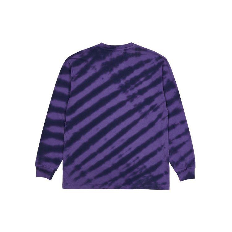 Palace X AMG Kooperations-Langarm-Sweatshirt mit Logo-Print Unisex Oberteile Lila P20AMGLS002