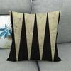 Nordic Geometric Pattern Digital Printing Short Plush Pillow Covers Decorative For Car Sofa Office Cushion Cover Home Goods
