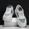 Comfortable and breathable flat-heeled shallow-mouth Forrest Gump casual board shoes lace-up little white board shoes can be worn in all seasons