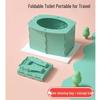Foldable Travel Toilet Seat for Kids, Portable Potty for Boys and Girls, Convertible Baby Urinal
