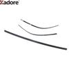 Rear Bottom Bumper Cover Trim For Hyundai Tucson NX4    2024 Carbon Fiber Car Tail Gate Molding Strip Accessories