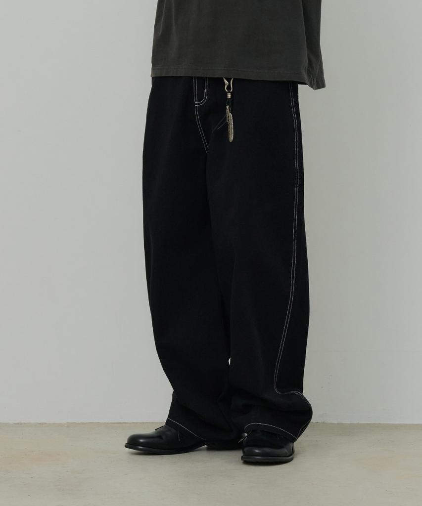 Desiledeu One-Wash Balloon Pants-Fask2202B03