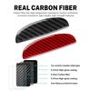 Real Soft Carbon Fiber Sticker For Seat Leon 2005 2006 2007 2008 2009 2010 2011 2012 LHD RHD Car Co-Pilot Storage Box Trim