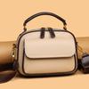 Classic Multi-layer Texture Small Square Bag Summer Style Women's Crossbody Bag Simple and Versatile Shoulder Bag Large Capacity Small Bag
