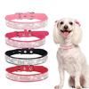 Sparkling Crystal-Diamond Adjustable Pet Collar for Puppy Small Medium Dogs Cats