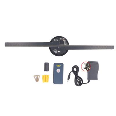3D Hologram Fan 42cm 2 Blade 800x480P 224 LED Beads Support WiFi APP Holographic Advertising