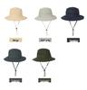 Men's Wide-Brim Sunshade Hat - Anti-UV, Outdoor, Summer, Mountaineering, and Fishing Hat