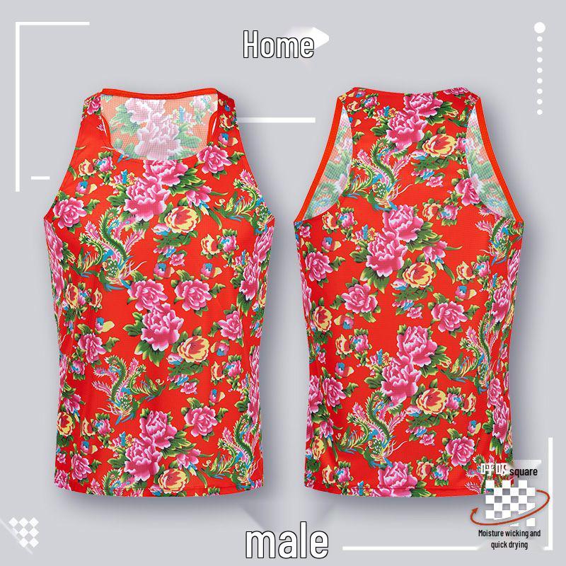 

Спортивная майка Northeast Big Flower, легкая, быстросохнущая, для бега и тренировок, унисекс 3XL