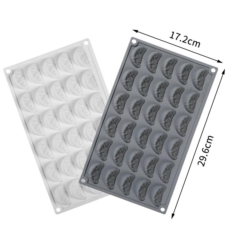 Stampo per Torta Mousse Design Arancia 30 Cavità Stampo per Torte in Silicone da Cucina Stampo per Cioccolato Strumento per la Cottura di Dolci Francesi