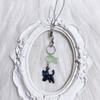 Multifuntional Keychain Travel Friendly Cat Phone Lanyard Acrylic Alloy Texture Phone Accessory for Everyday Carry