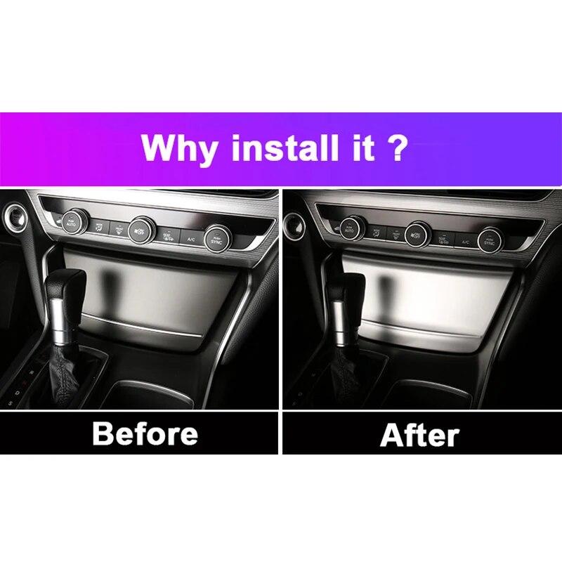 For Honda Accord 10th 2018   2022 Accessories Central Control Cigarette Lighter Panel Flip Cover Decorative Frame Cover