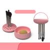 3 in 1 Silicone Makeup Brush Cleaner Convenient and Portable to Cleaning Your Brushes for Women Girls