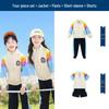 Summer Style Two-Piece Set: Kindergarten & Primary School Uniforms