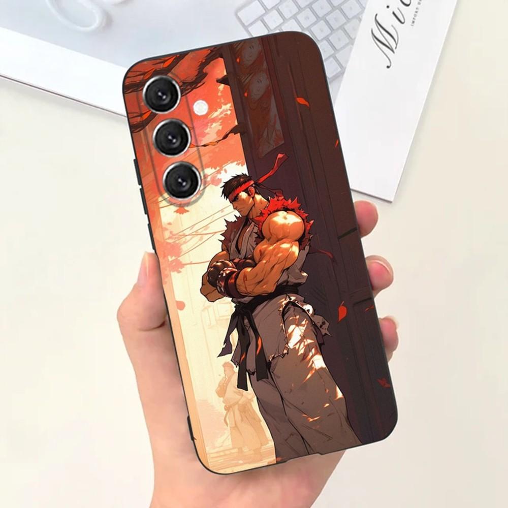 Game S-Street-F-FighterS Phone Case For Samsung S21,S22 Ultra,S20,S30 plus,S22 plus,S23,S30 Ultra 5G Silicone Cover