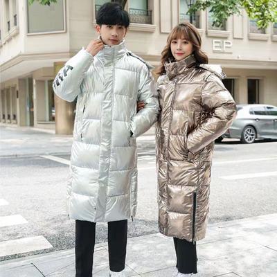 LJX Jacke Mode Winter Glänzend Party Mantel Weibliche Kurze Jacke Warme Nachtclub Mit Kapuze Kragen Mode Weibliche Jacke Elegante Top Mode Freizeitjacke