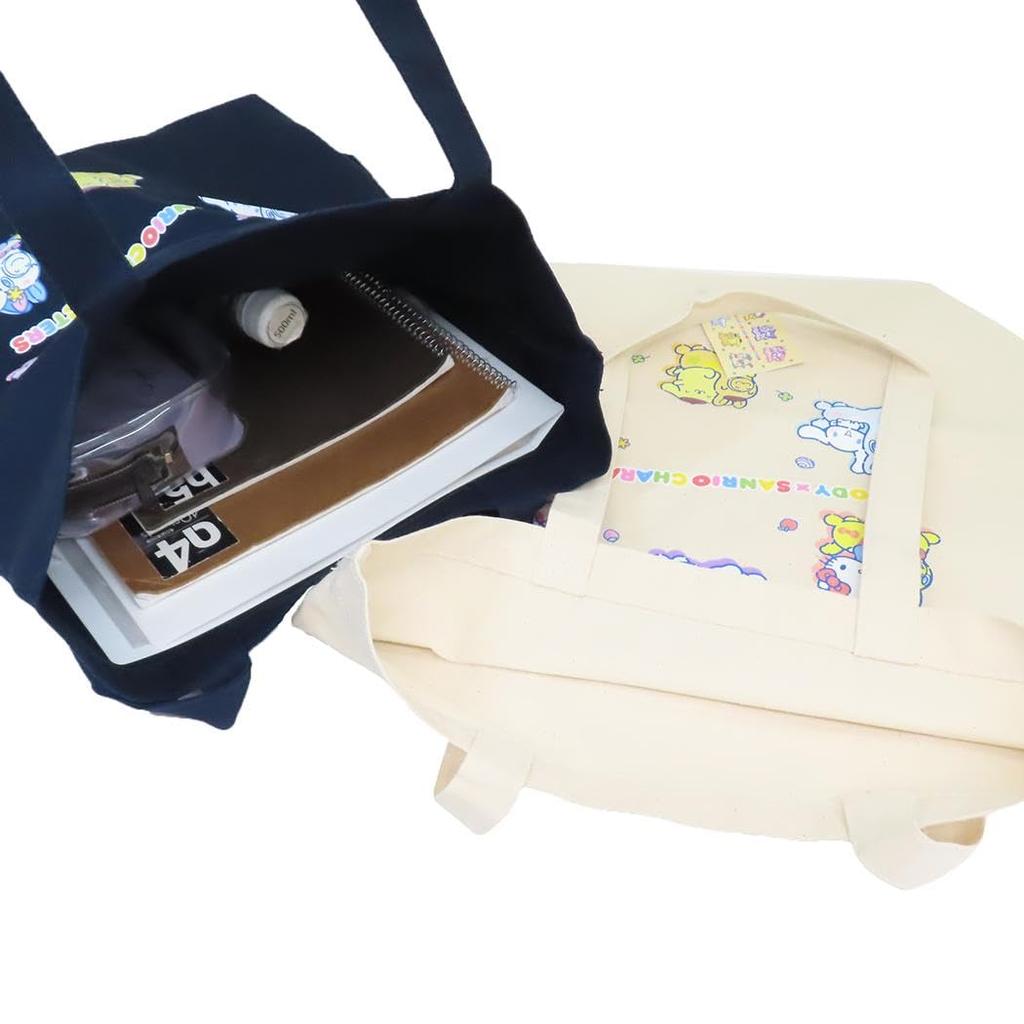 RODY x Sanrio Characters Horse Riding Tote Natural Bag,