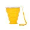 200ml Silicone Collapsible Cups for Camping Travel Small Portable Drinking Cup with Lids Reusable for Outdoor Hiking