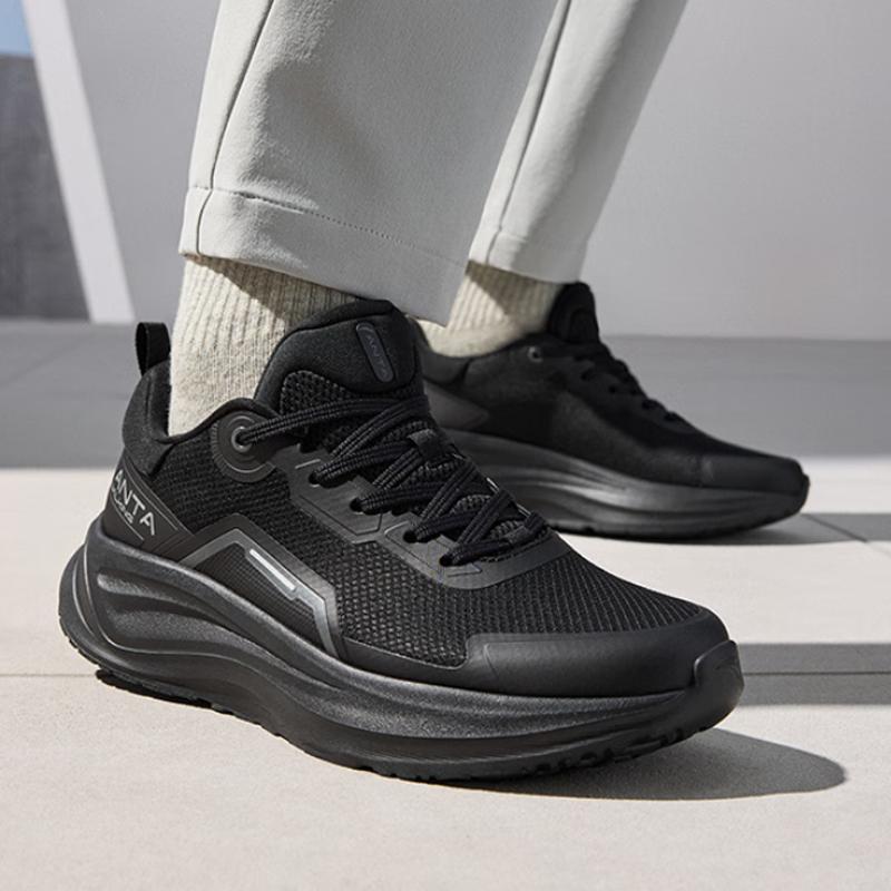 New Anta Le Dao Anti Slip And Wear Resistant Coverage Low Top Training Shoes Men's Black 112517719-6