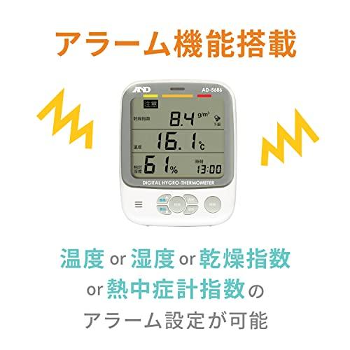 A&D Environmental Temperature and Hygrometer AD-5686