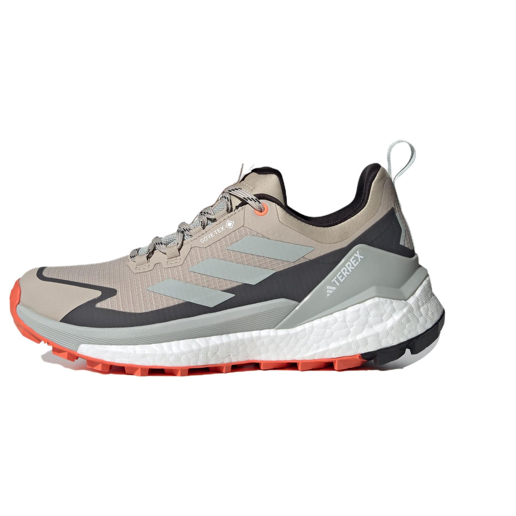 

Adidas Terrex Free Hiker 2.0 С круглым носком На шнуровке Нескользящие Износостойкие Низкие Уличные Функциональные Кроссовки Женская Обувь Черный Серый IG3202 36