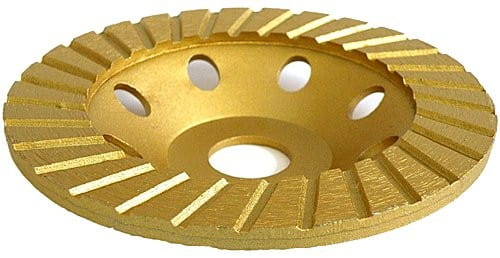 Diamond Grinding Disc 115 Turbo Silver