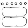 8pcs/set MD303148 Black Valve Cover Gasket Set Rubber for Mitsubishi Pajero Sport V43 V73 6G72  ENGINE MD198128