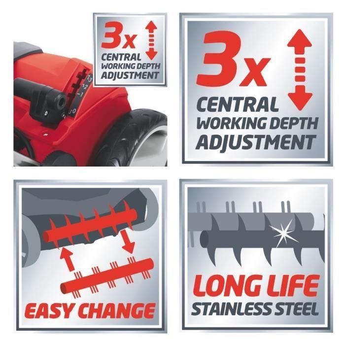 Electric Scarifier - Einhell - Ge-sa 1435 - 1400w - 20 Blades - 26 Claws