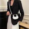 French Inspired Moon Bag With Chain Strap Small Shoulder Purse For Casual Outings