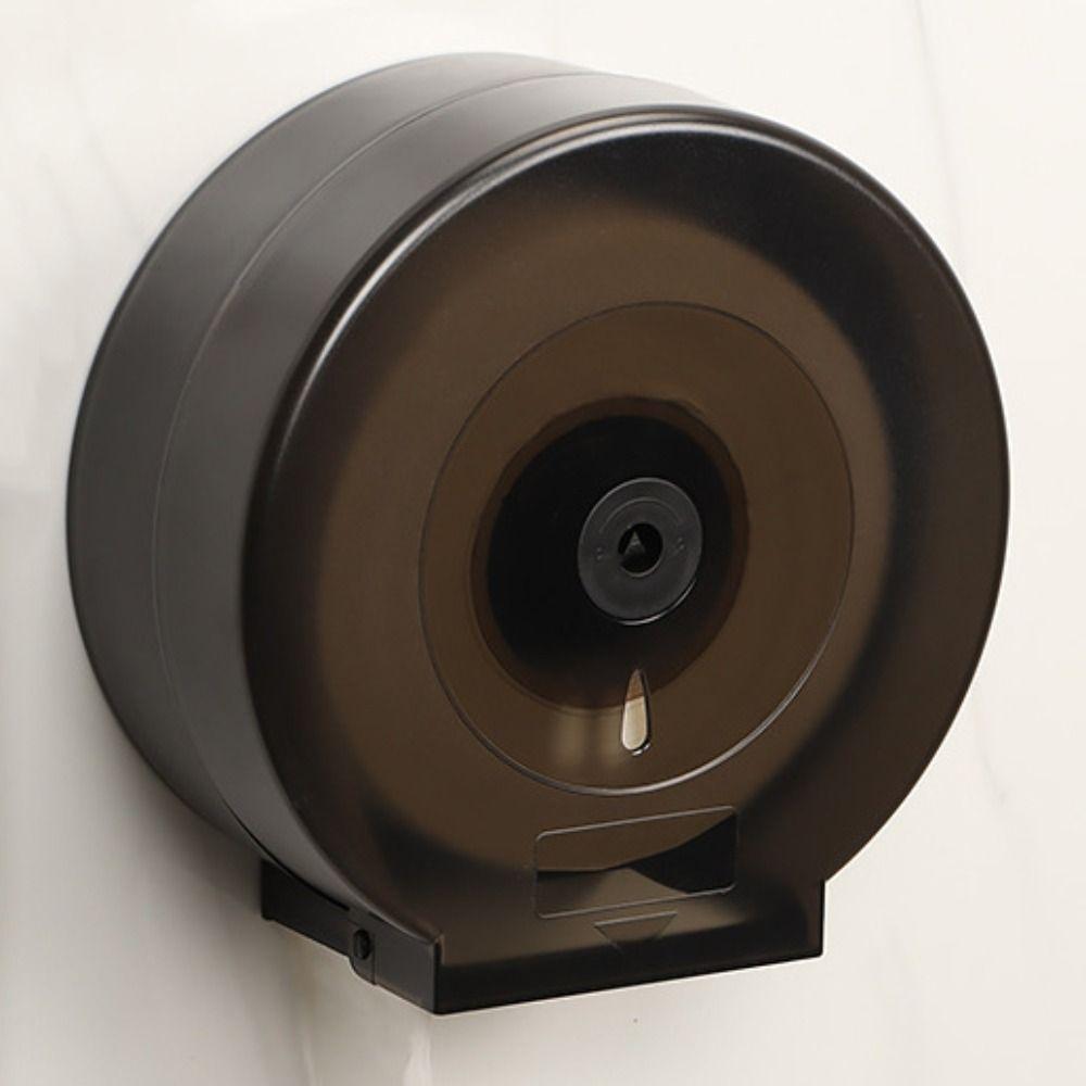 Wall-Mounted Paper Towel Box Plastic Tissue Dispenser Dust Protection Roll Paper Shelf  Kitchen