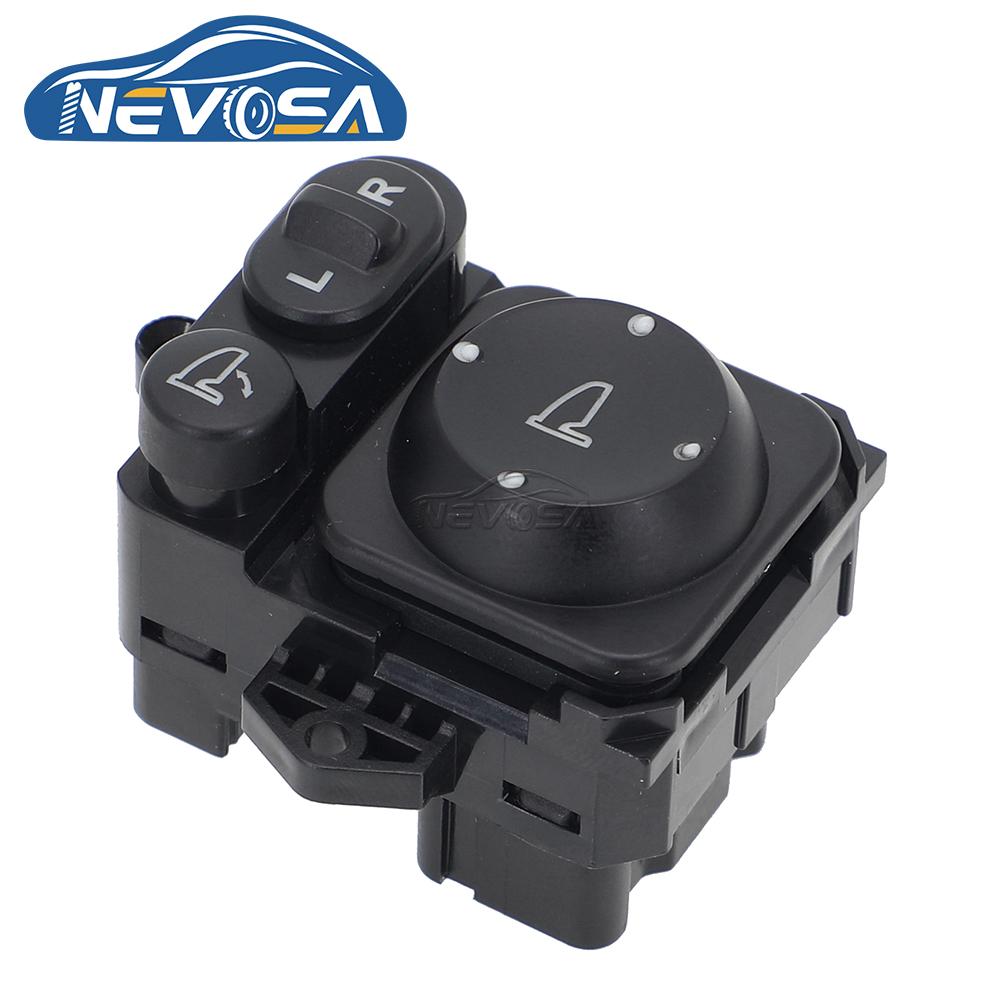 NEVOSA 35190-T5A-J11 Car Exterior Side Mirror Adjust Switch For HONDA CRV Accord ODYSSEY XRV CU2 ELYSION 2012 2017 35190-T7A-J11