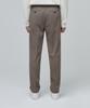 MUSINSA STANDARD Heavyweight Fleece-Lined Tapered Hidden Elastic Waist Length Slacks [Dusty Beige]