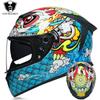 Motorcycle Helmet Casco Motorbike Capacete Seasons Street Touring Motorcycle Helmet RED Black Adult DOT