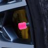 Tire Air Valve Cap Fluorescent Car Tire Valve Stem Cap Automobile Corrosion Resistant Lightweight