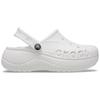 Crocs Baya Platform Clog 23cm Women's Sandals, White,