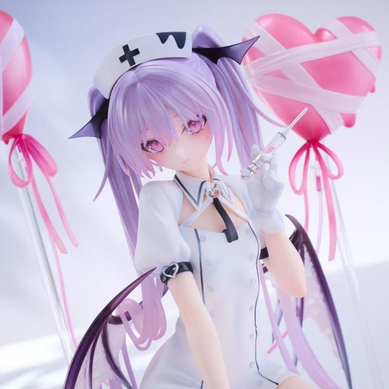 Little Devil, Nurse Eve Figure, High-quality Version of the Ever-changing Beautiful Girl Animation Tide Playing Doll Model Ornament Gift
