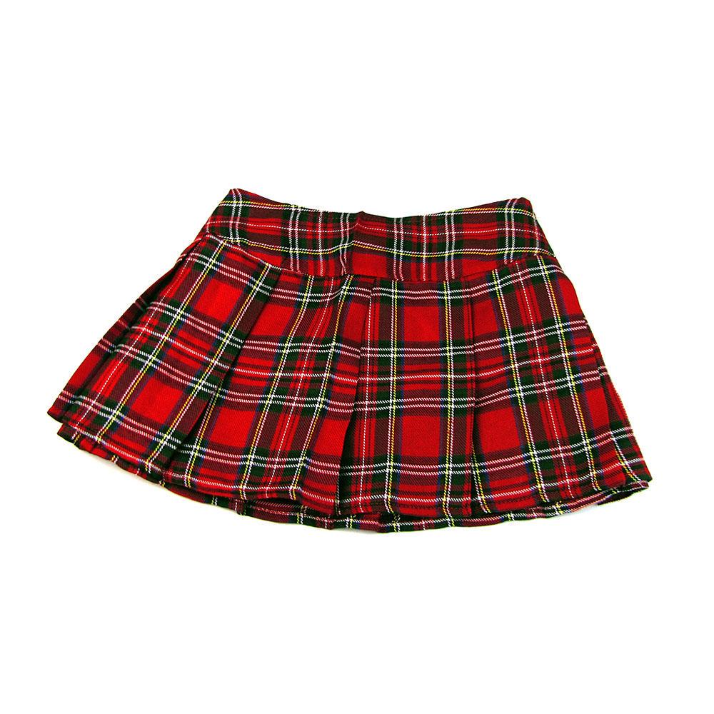 checkered skirt cheap