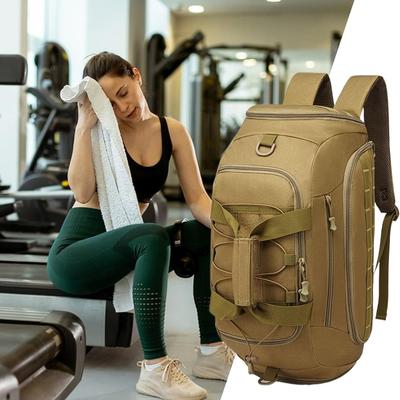 3-Ways Tactical Military Nylon Men Holdall Weekend Travel Duffel Bag Backpack Messenger Shoulder Bags Rucksack Handbag