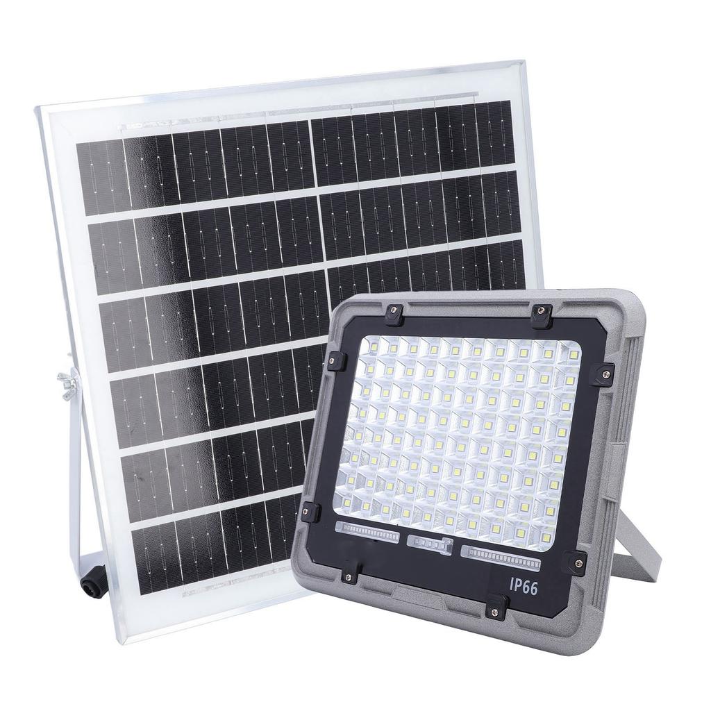 LED Solar Lights Outdoor Water Proof Solar Powered Security Flood Light 300W 80LED with 10000mAh Bat