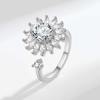 8-Piece Unisex Rotating Anxiety Ring Set - Stress-Relief Jewelry