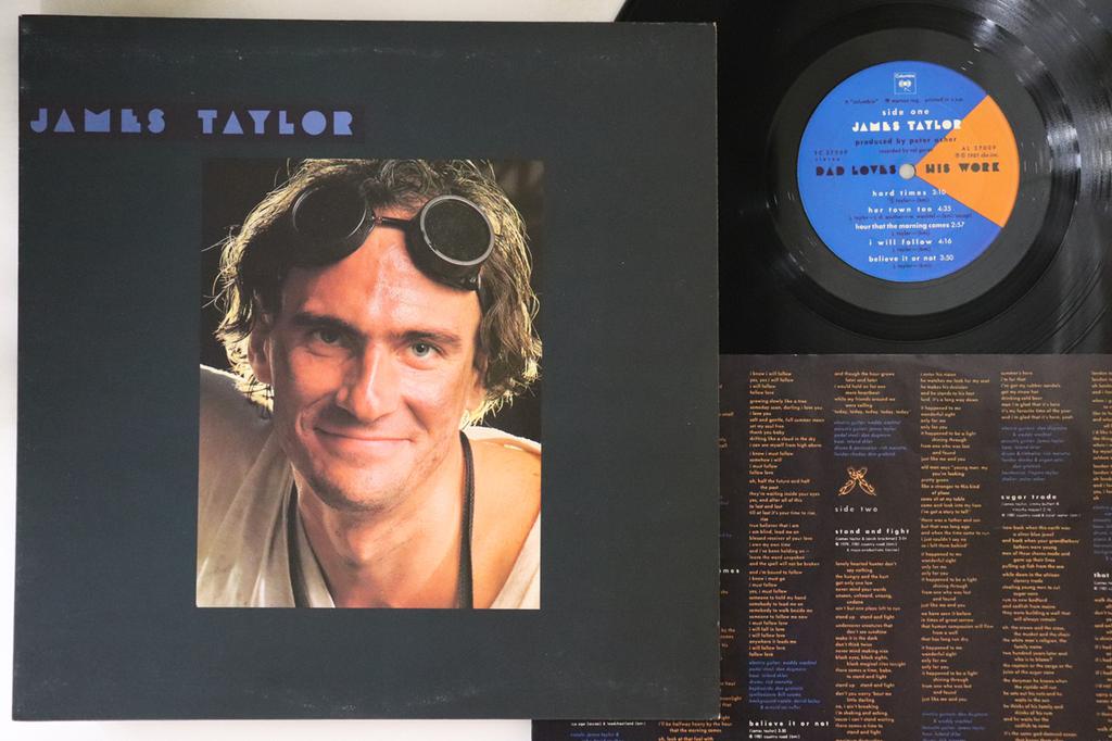 LP Record JAMES TAYLOR - Dad Loves His Work TC37009 COLUMBIA 1981 US Rock Used