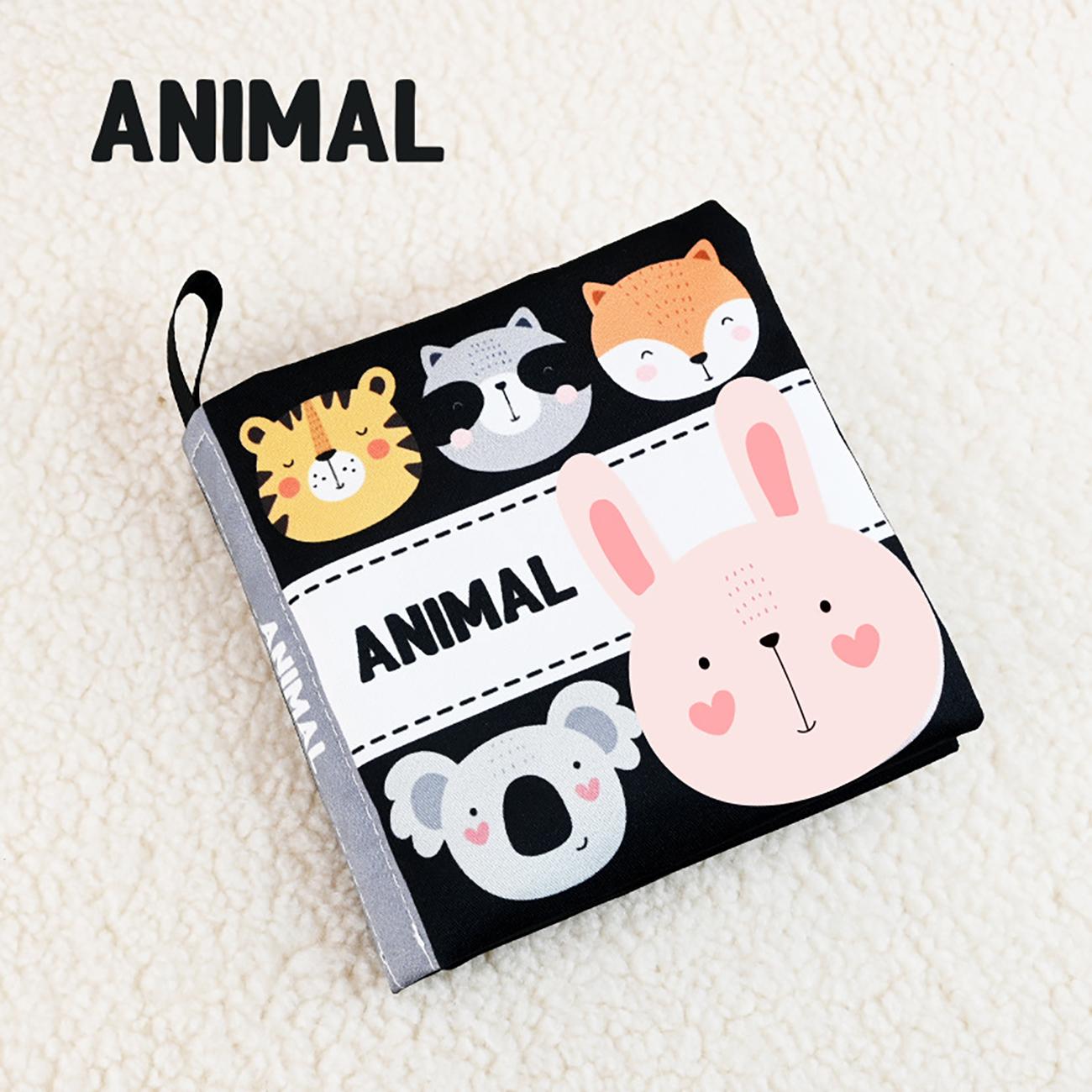 1 шт. Мягкая детская книжка-игрушка на ощупь — фото 11