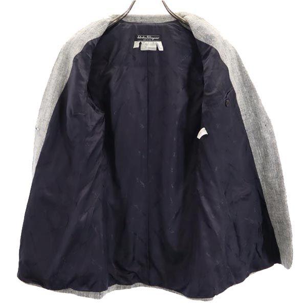 Salvatore Ferragamo Сделано в Италии Юбочный костюм Комплект 38 Черный Пиджак Женский Б/у