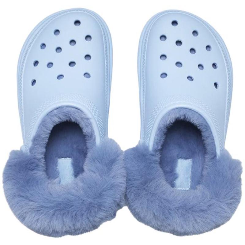 Crocs Stomp EVA Non-Slip Abrasion Resistant Hole Shoes Unisex Blue